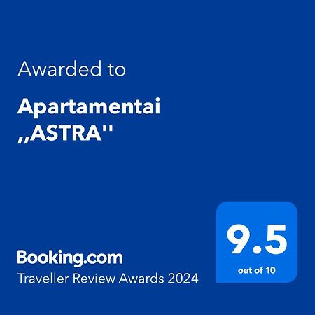 Apartamentai ,,Astra" Μπίρστονας Εξωτερικό φωτογραφία